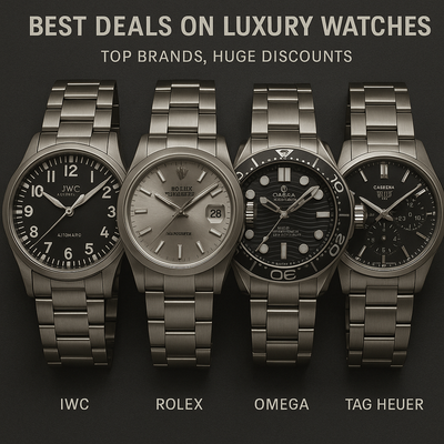 Best Deals on Luxury Watches for Men | Top Brands, Huge Discounts