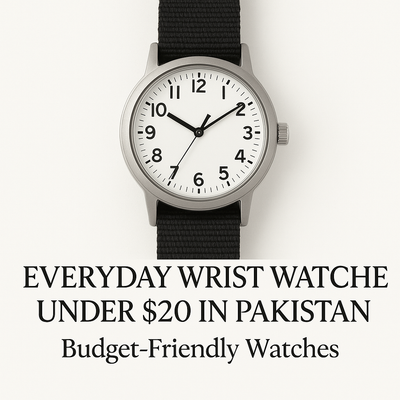 Everyday Wrist Watches Under $20 in Pakistan | Budget-Friendly Watches
